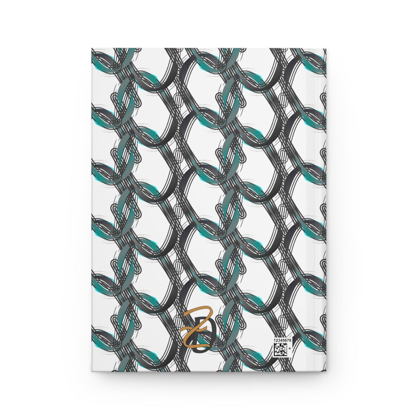 Digital Hoop Linked Hardcover Journal - Design 7707