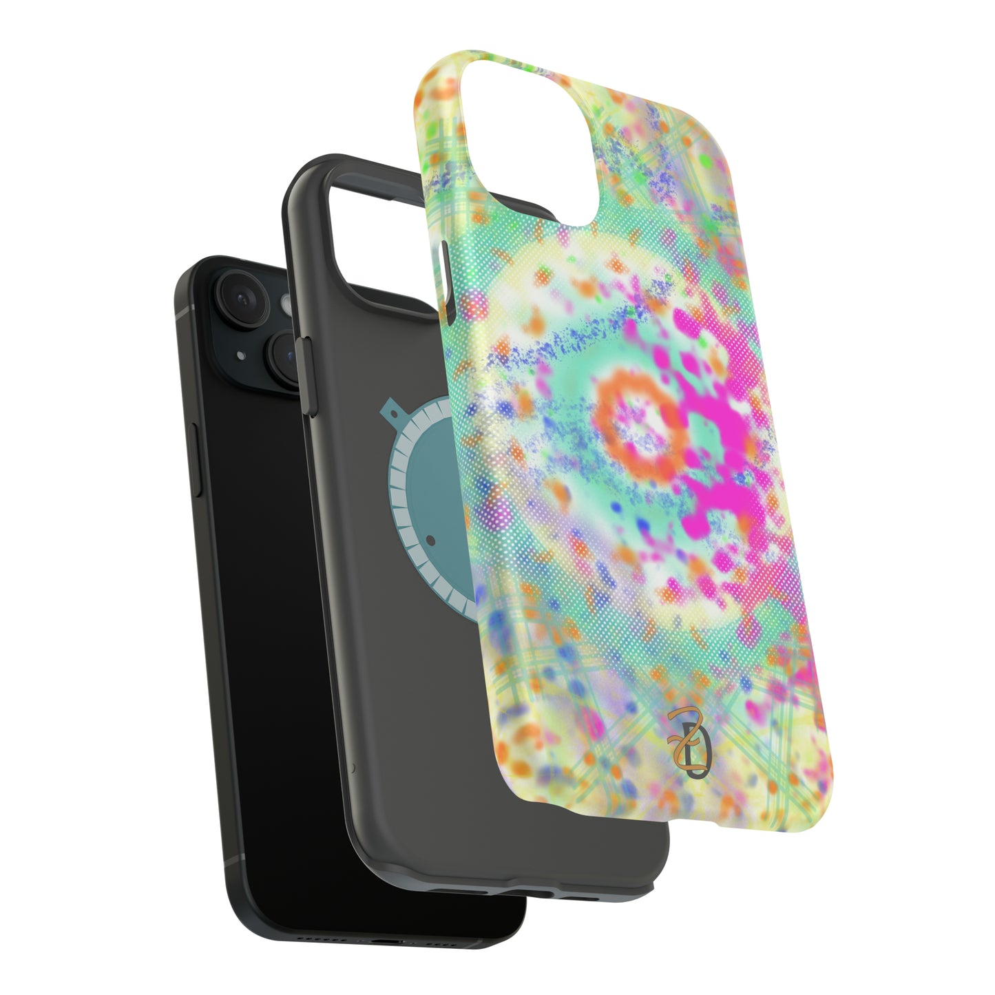 MagSafe Tough Cases - Digital Dye Splat Design 7710