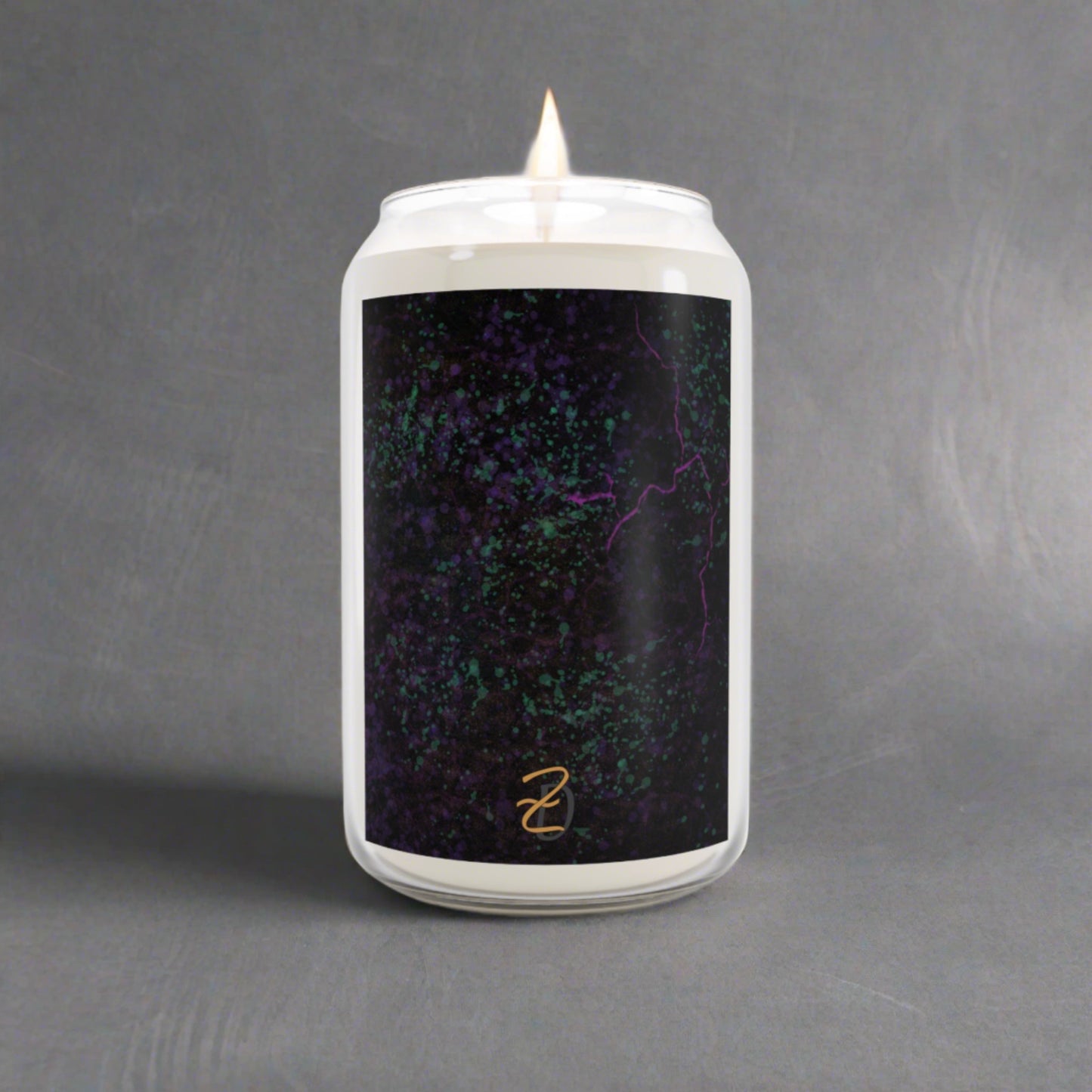 Digital Dark Chaos Scented Candle 13.75oz - Design 7711