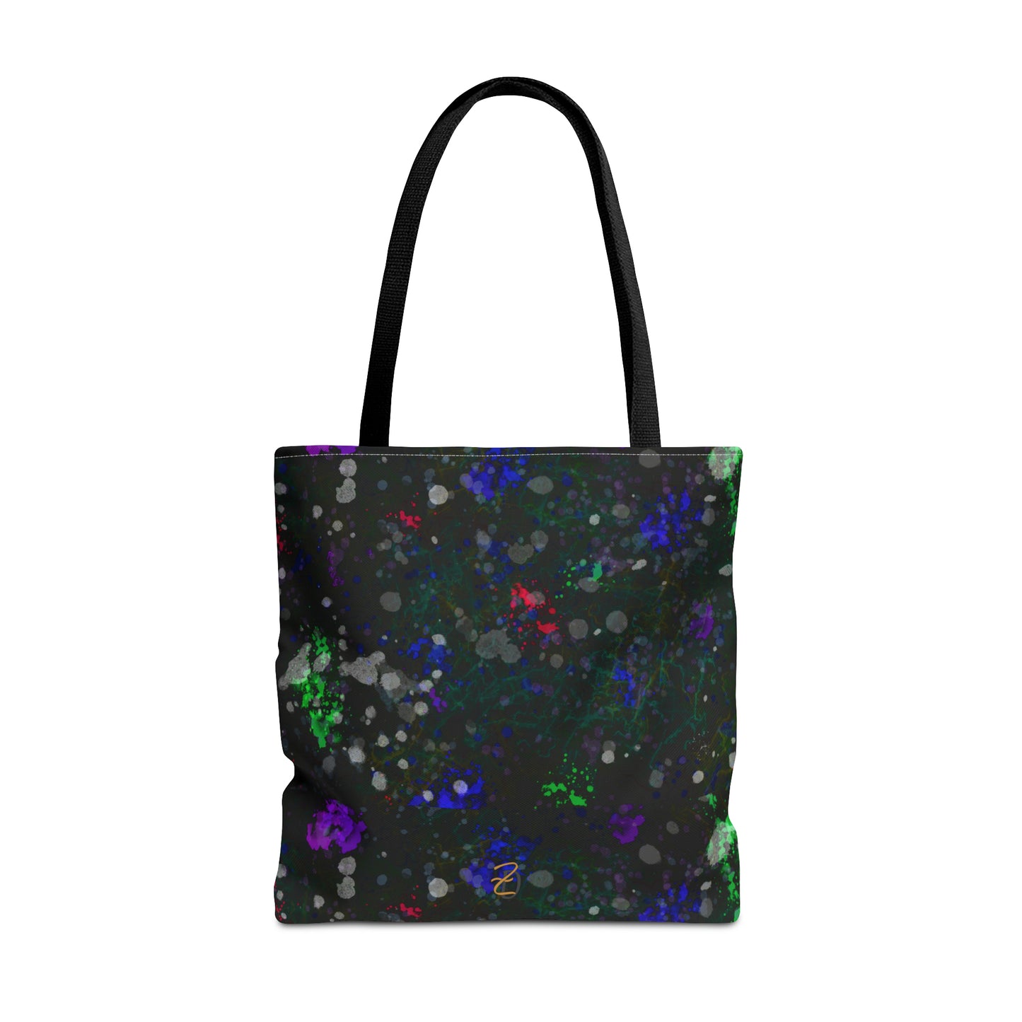 Green Lightening Splat Tote Bag - Design 7706