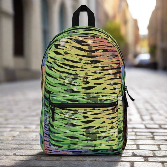 Light Backpack - Nighttime Rainbow Design 7717