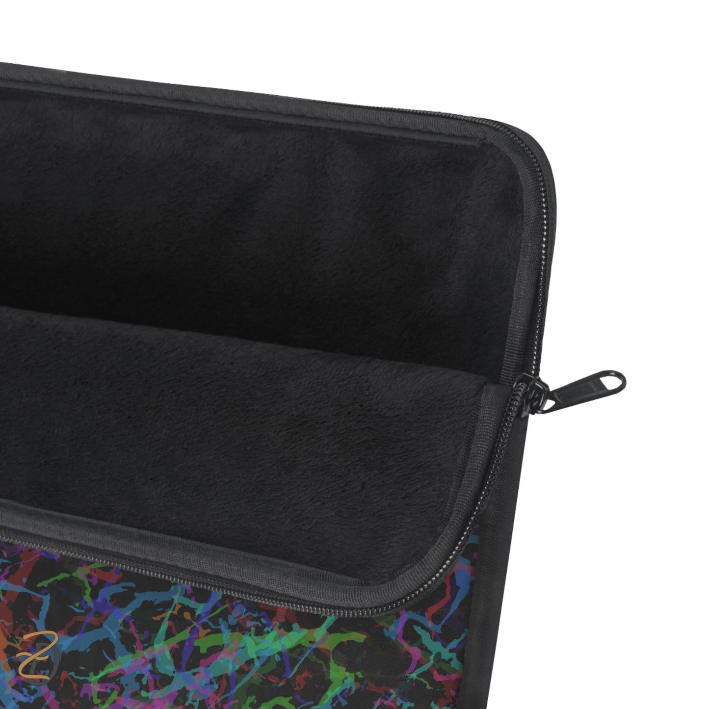 Laptop Sleeve - Dark Rainbow Lightening Design 7712