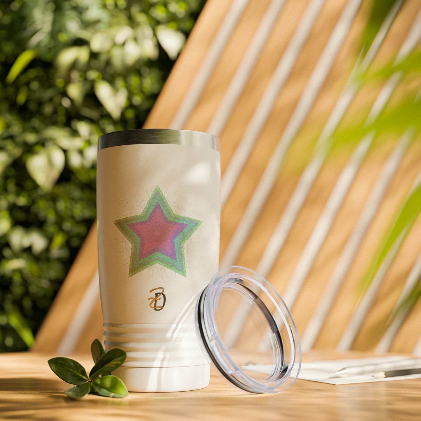 20oz Ringneck Tumbler - Lightening Star Design 7701