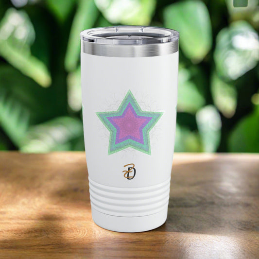 20oz Ringneck Tumbler - Lightening Star Design 7701