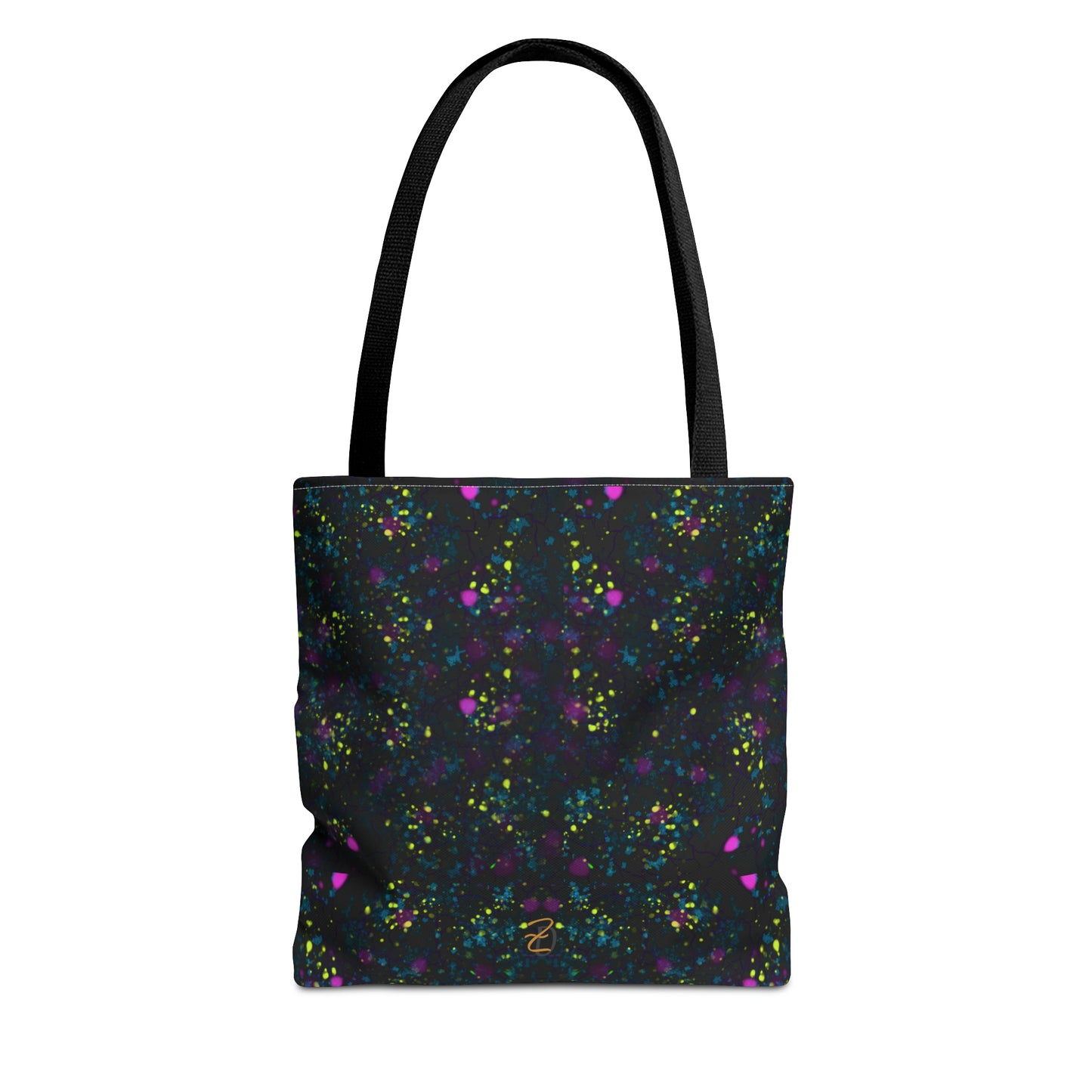 Tote Bag - Digital Dark Splatter Design 7703