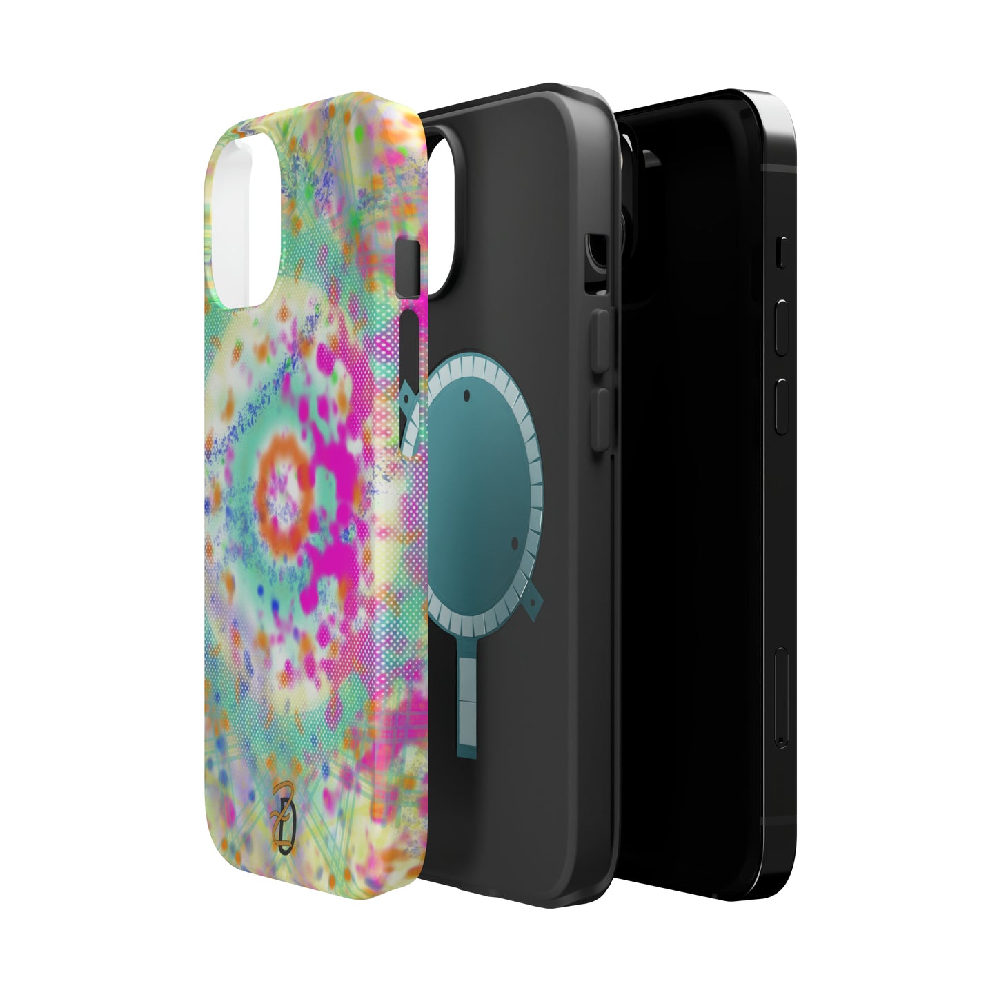 MagSafe Tough Cases - Digital Dye Splat Design 7710