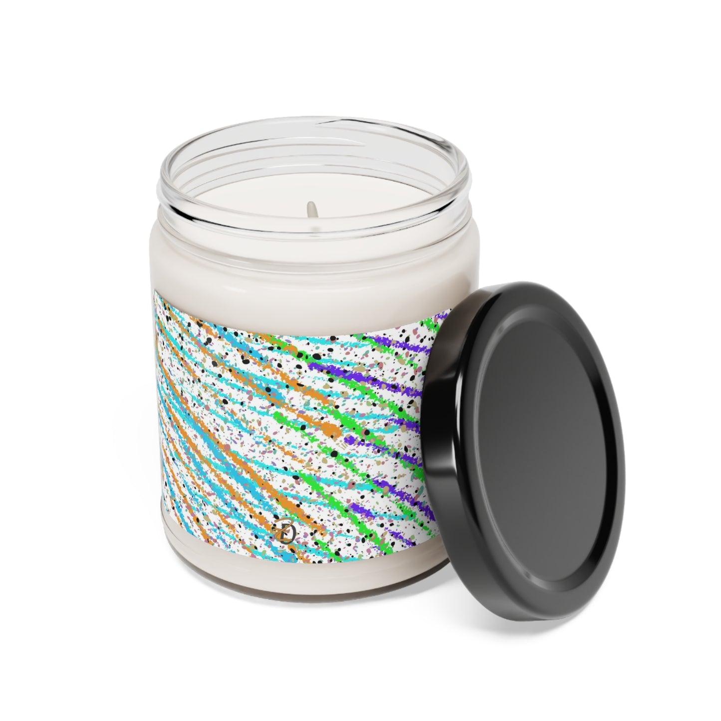 Neon Trails Soy Scented Candle 9oz - Design 7715