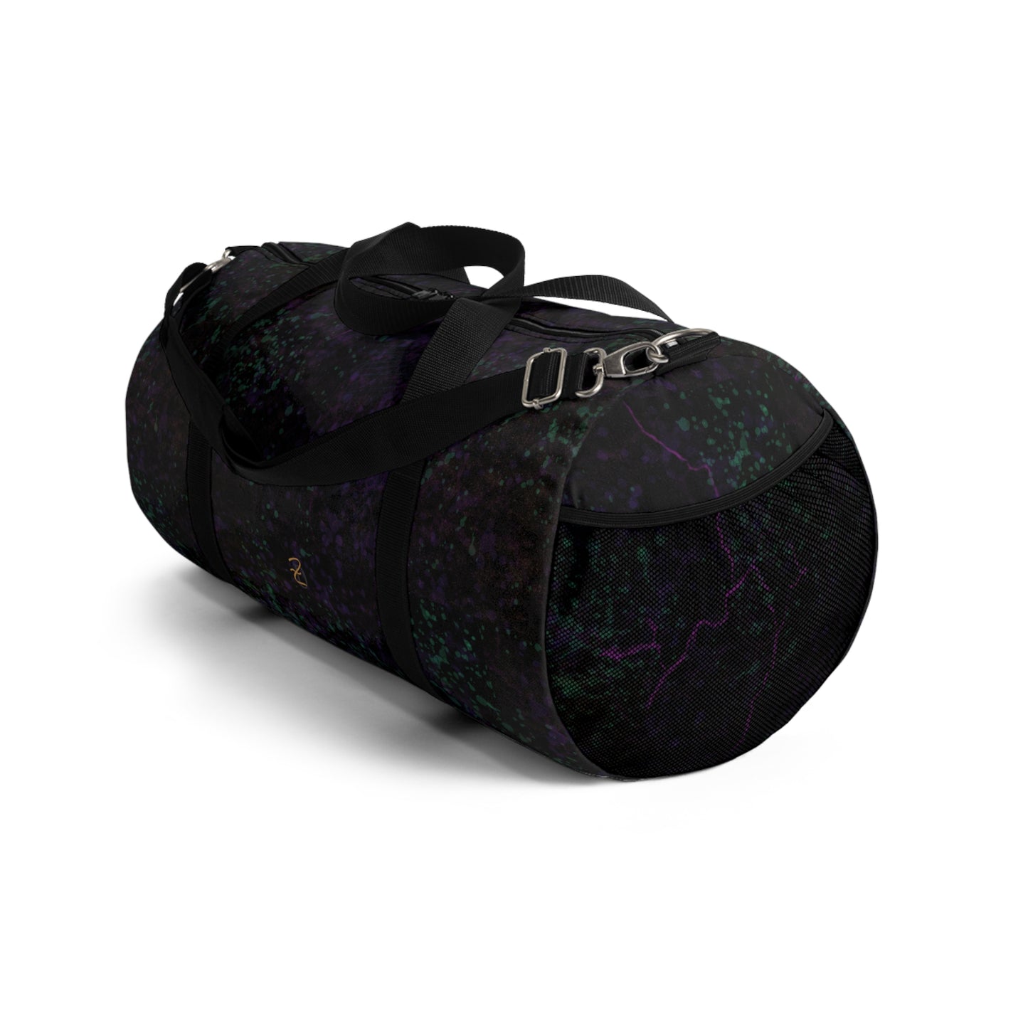 Digital Dark Chaos Duffel Bag - Design 7711