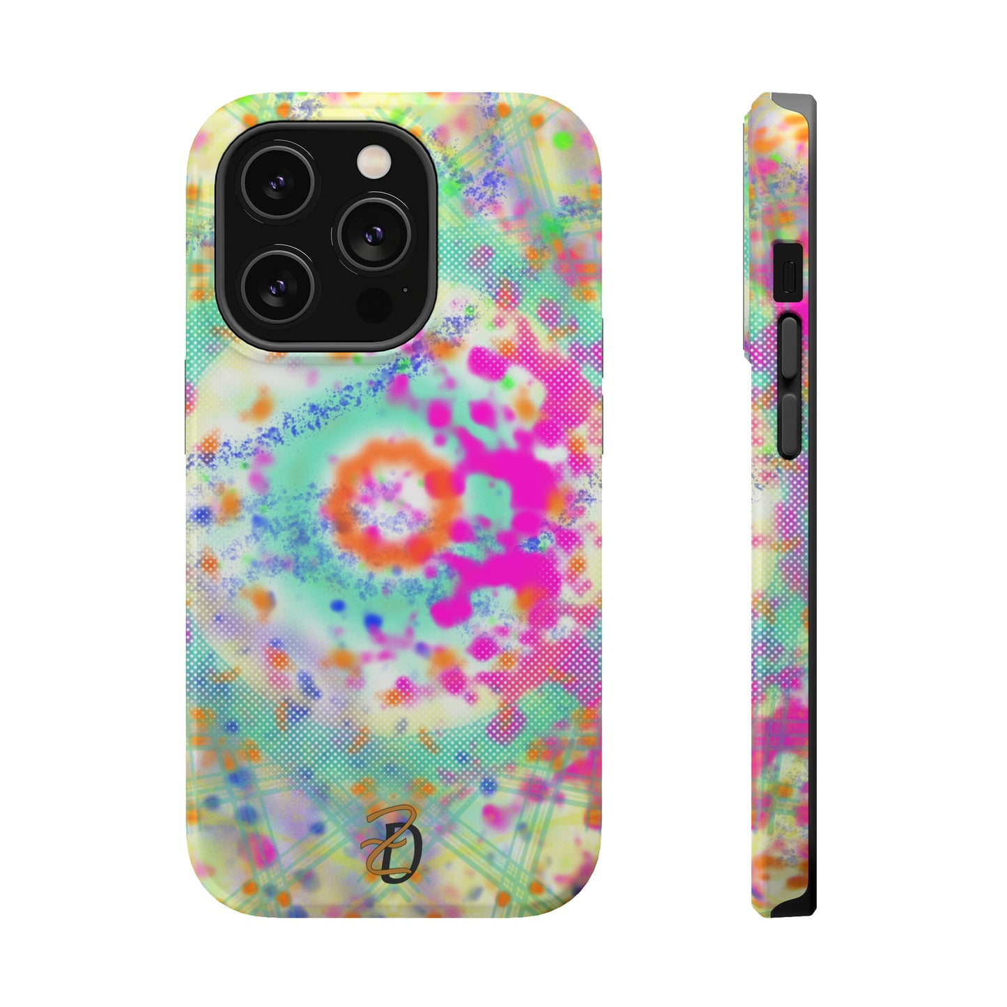 MagSafe Tough Cases - Digital Dye Splat Design 7710