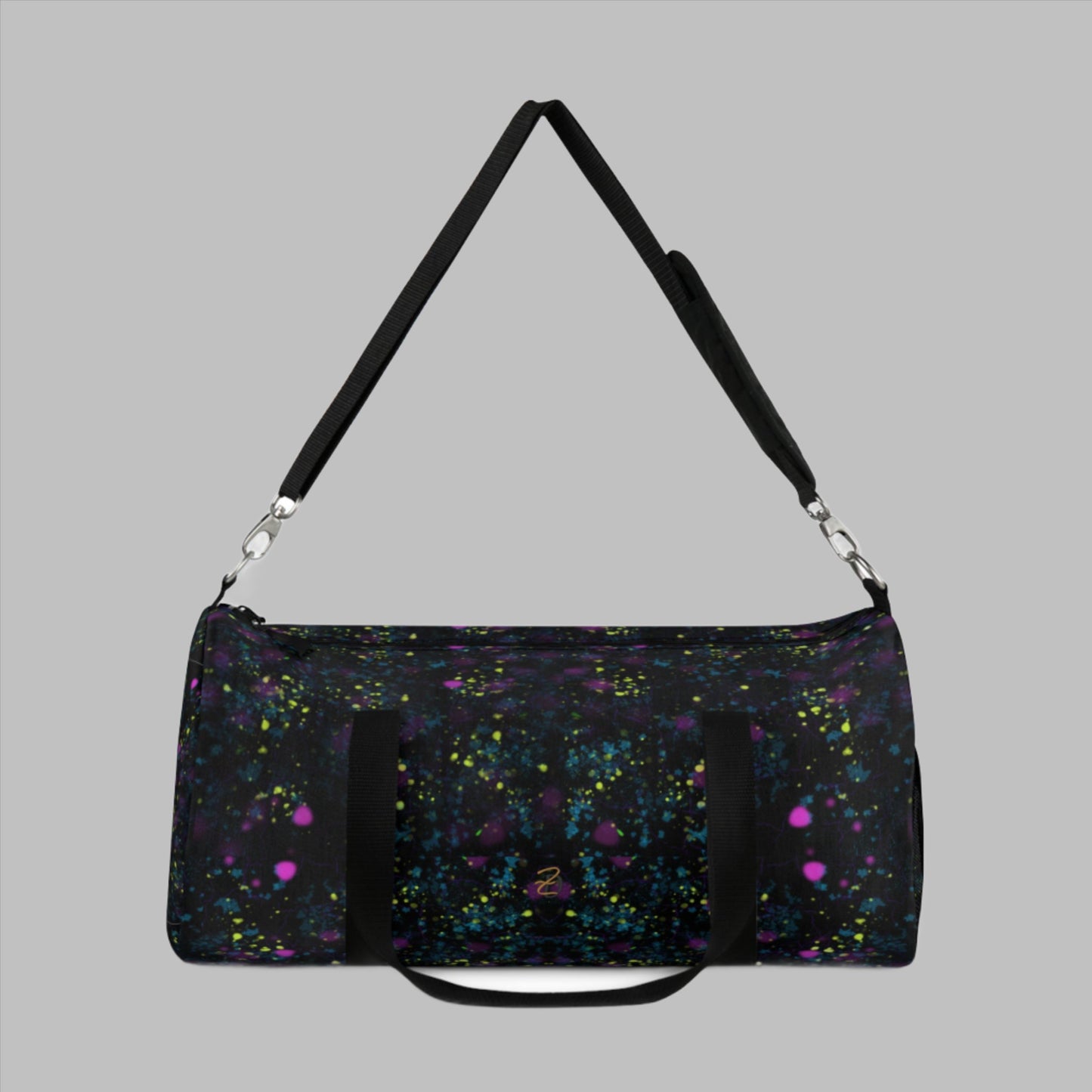 Digital Dark Splatter Duffel Bag - Design 7703