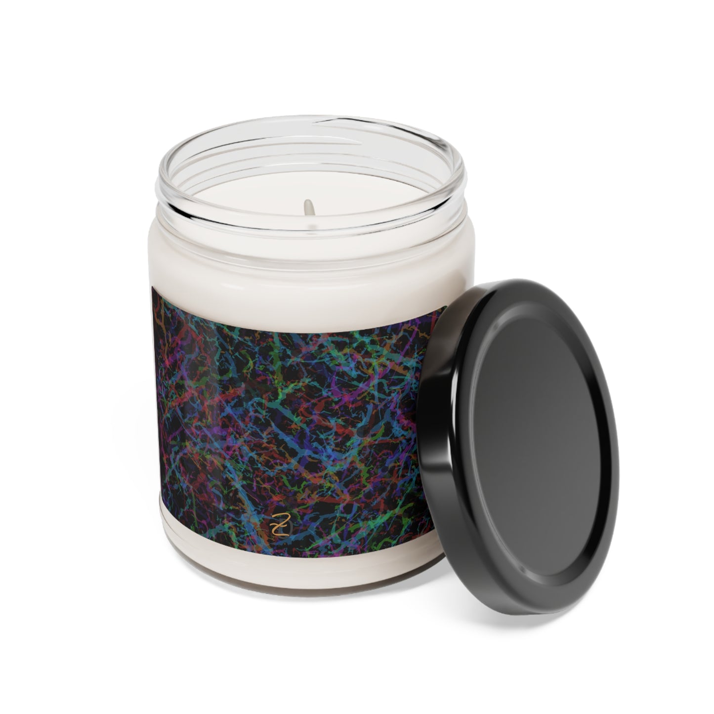 Dark Rainbow Lightening Soy Scented Candle 9oz - Design 7712