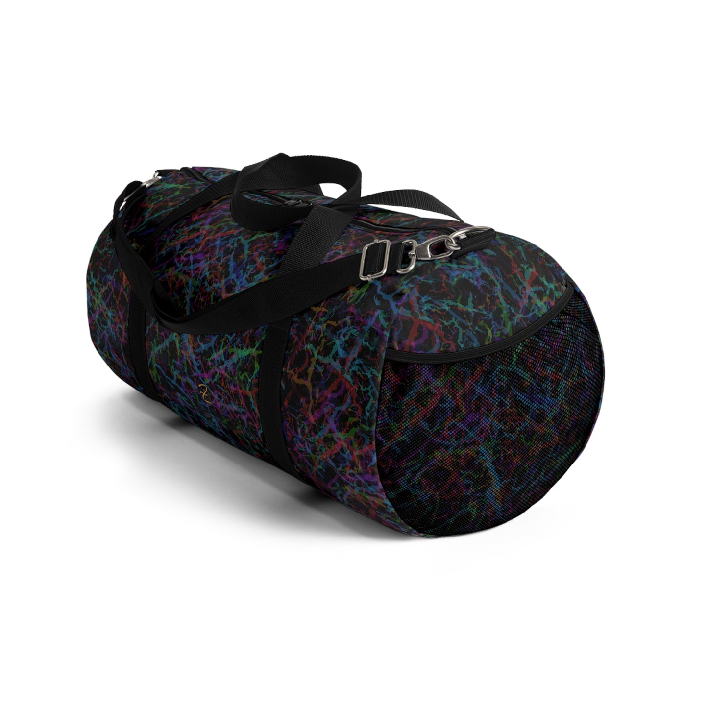 Dark Rainbow Lightening Duffel Bag - Design 7712