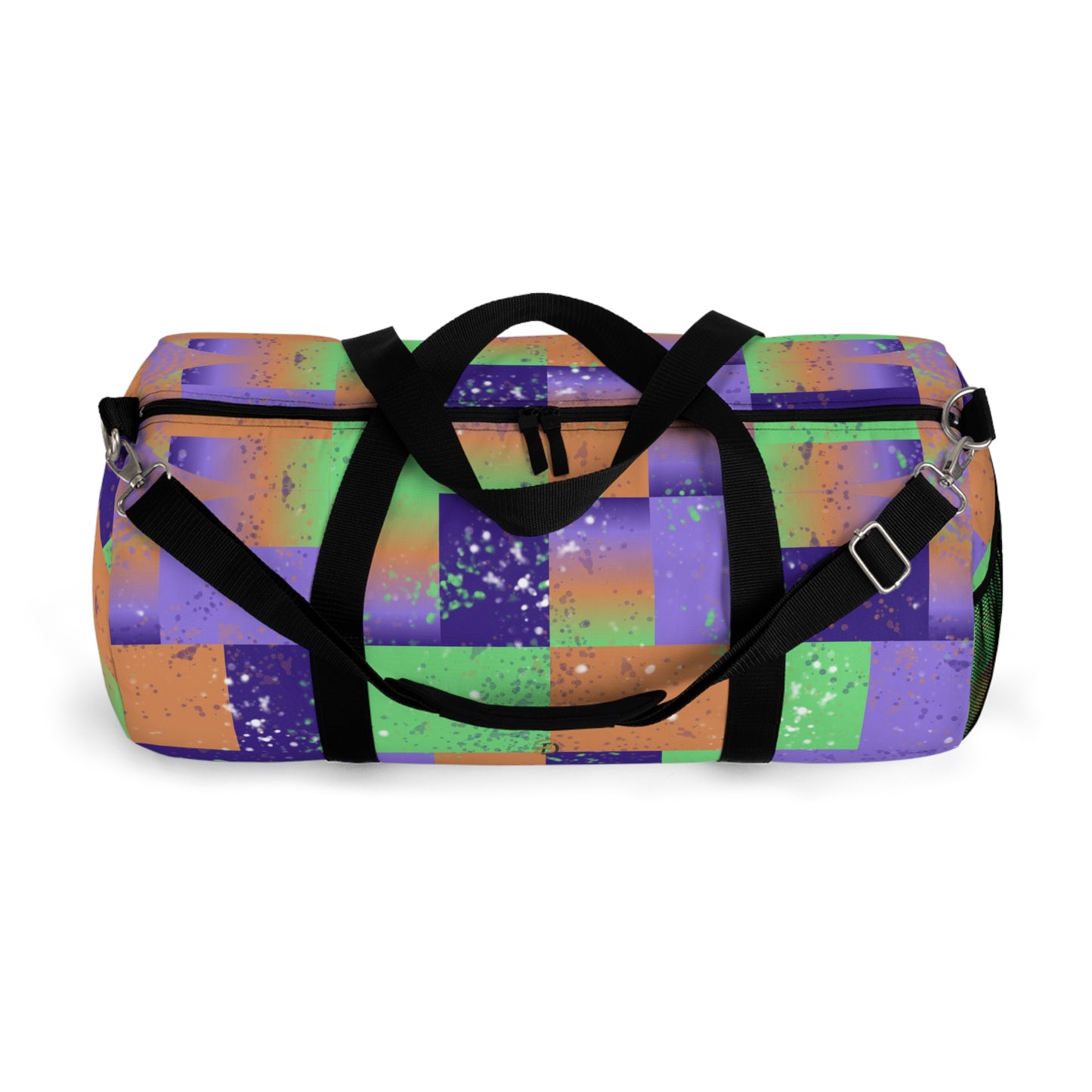 Purple Star Splat Duffel Bag - Design 7705