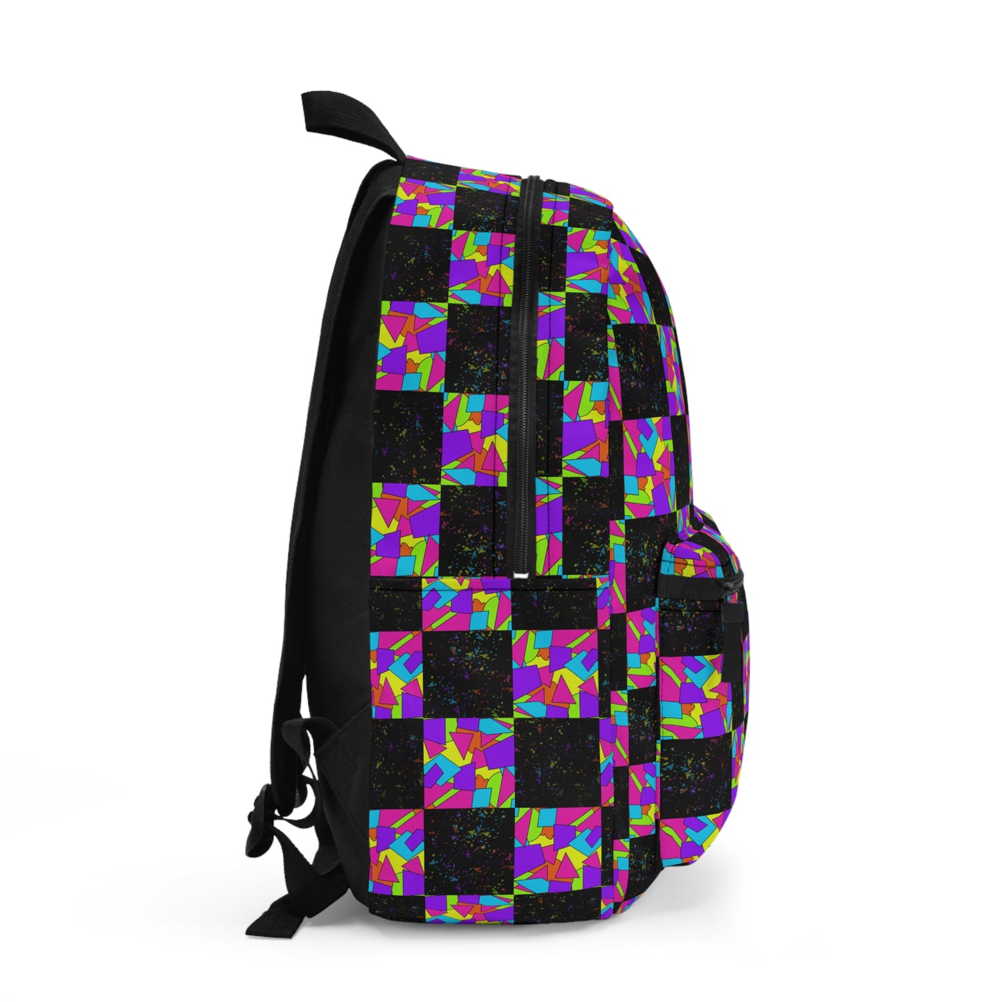 Light Backpack - Dark Neon Sprinkles Design 7714