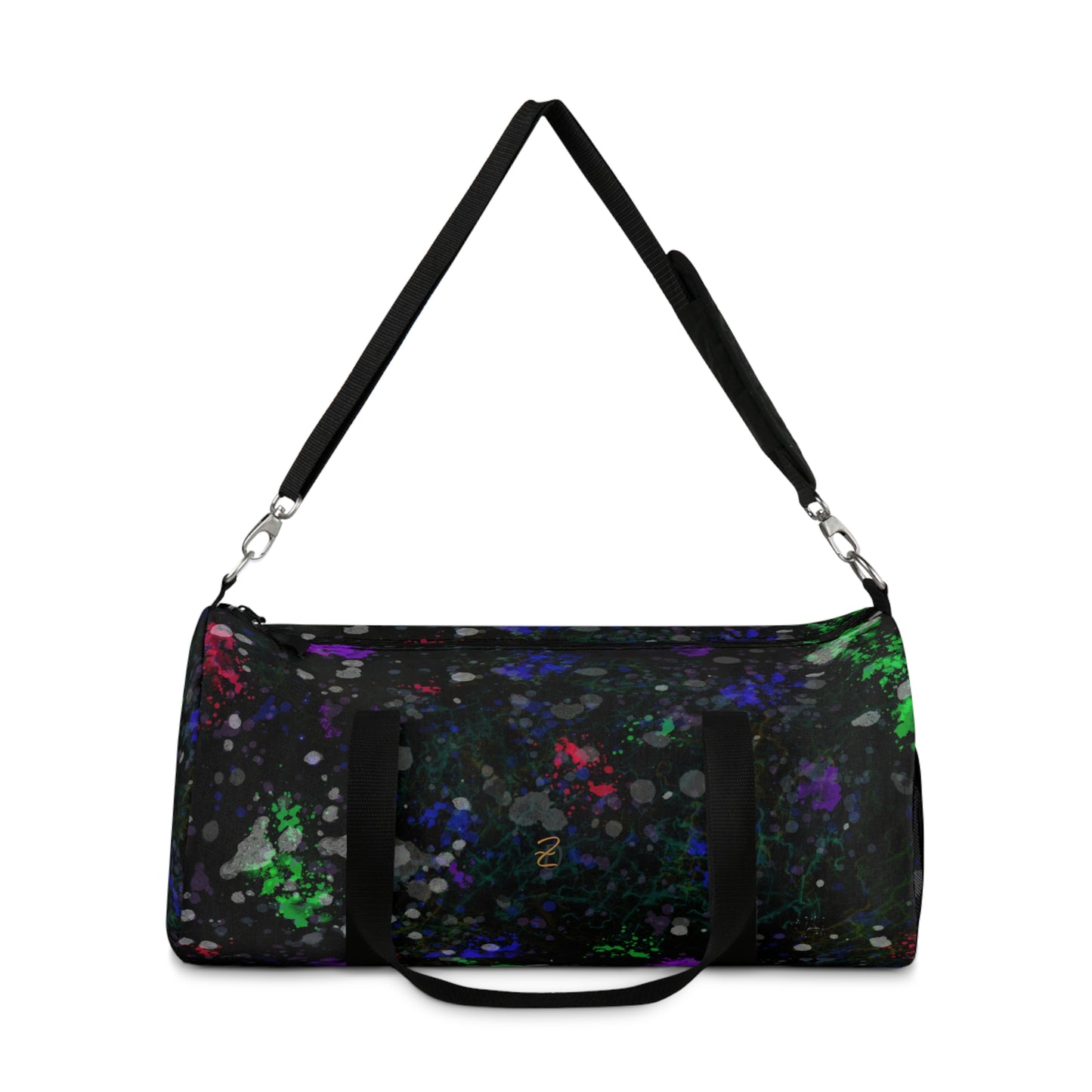 Green Lightening Splat Duffel Bag - Design 7706