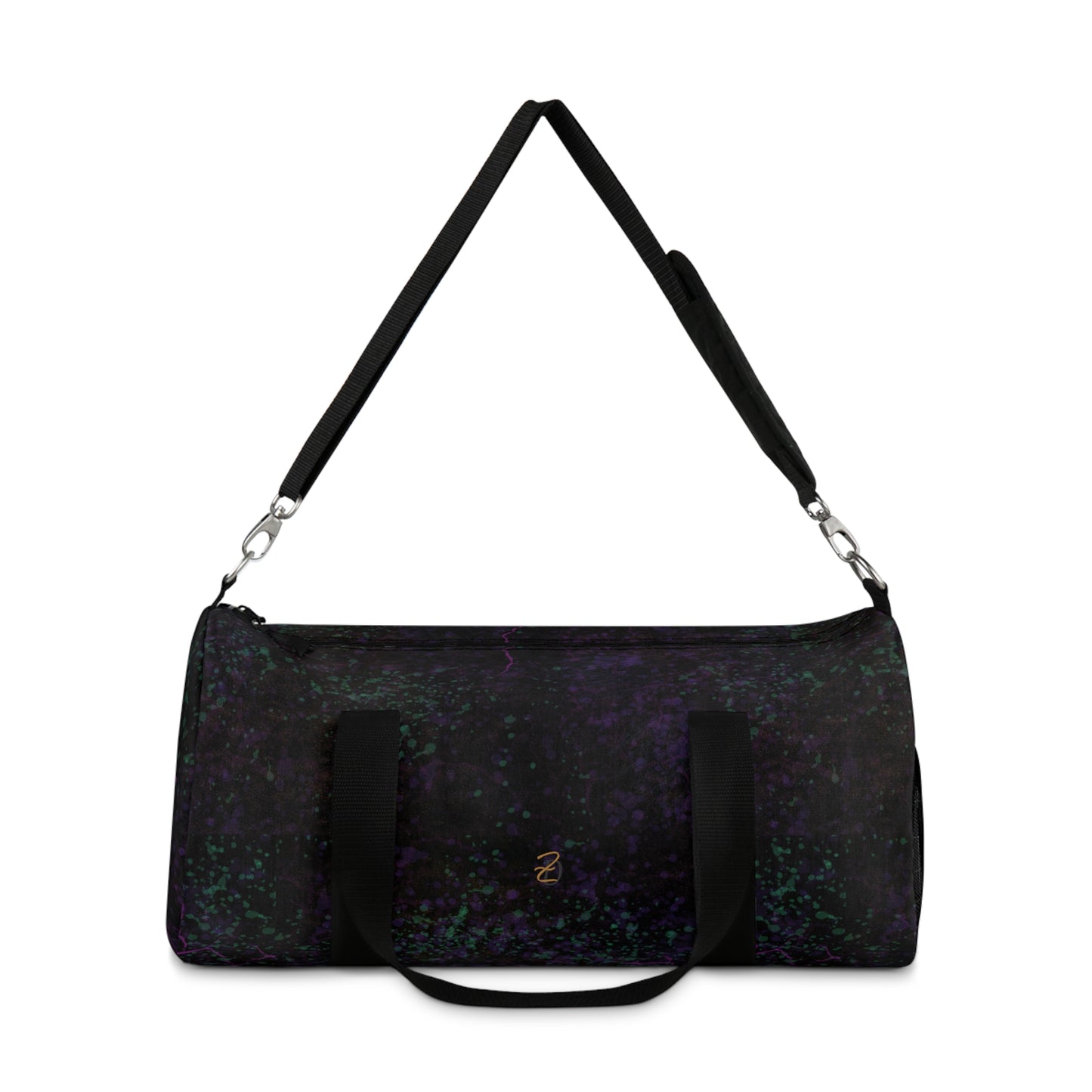 Digital Dark Chaos Duffel Bag - Design 7711