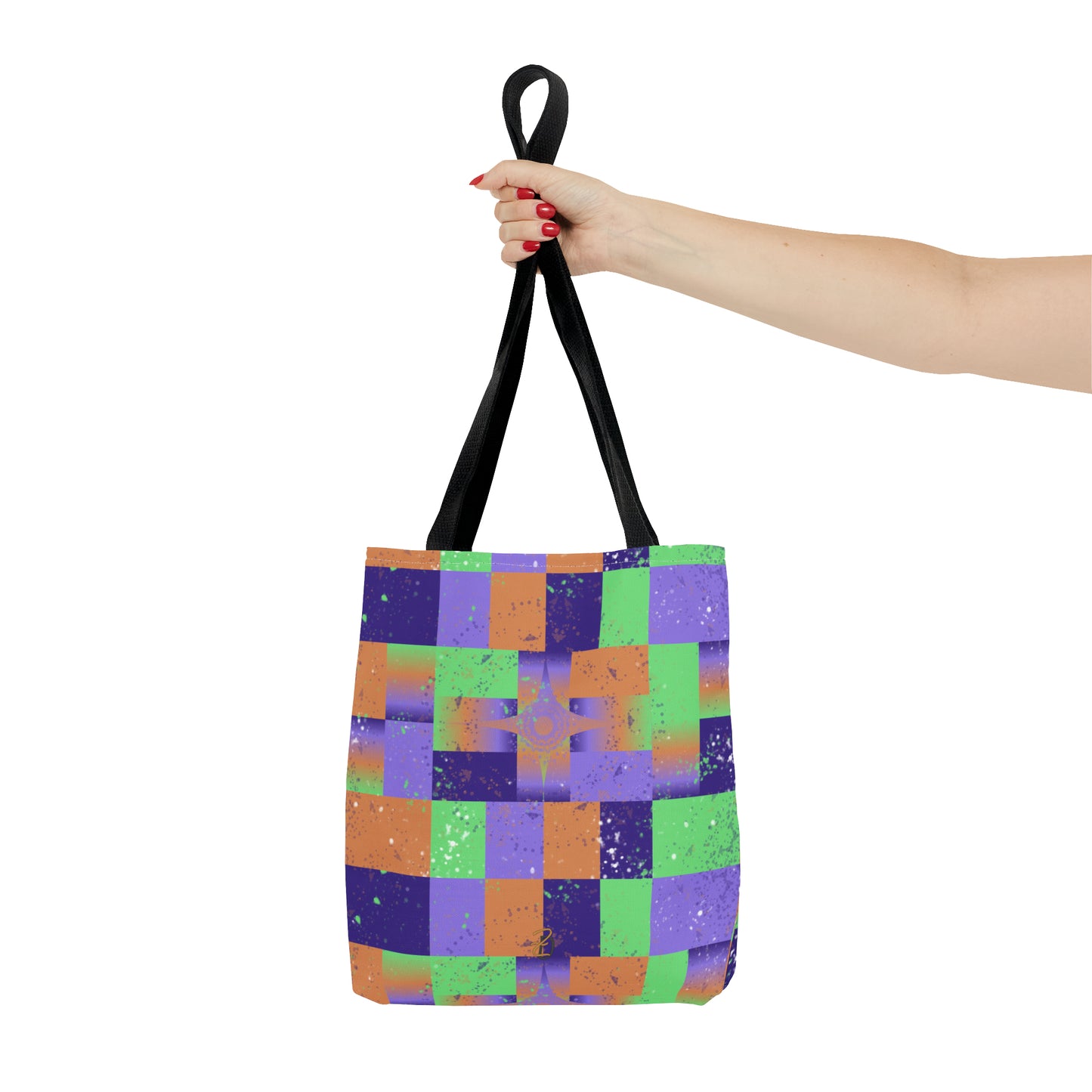 Tote Bag - Purple Star Splat Design 7705