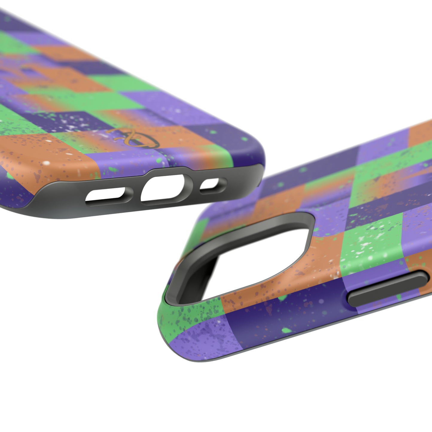 MagSafe Tough Cases - Purple Star Splat Design 7705