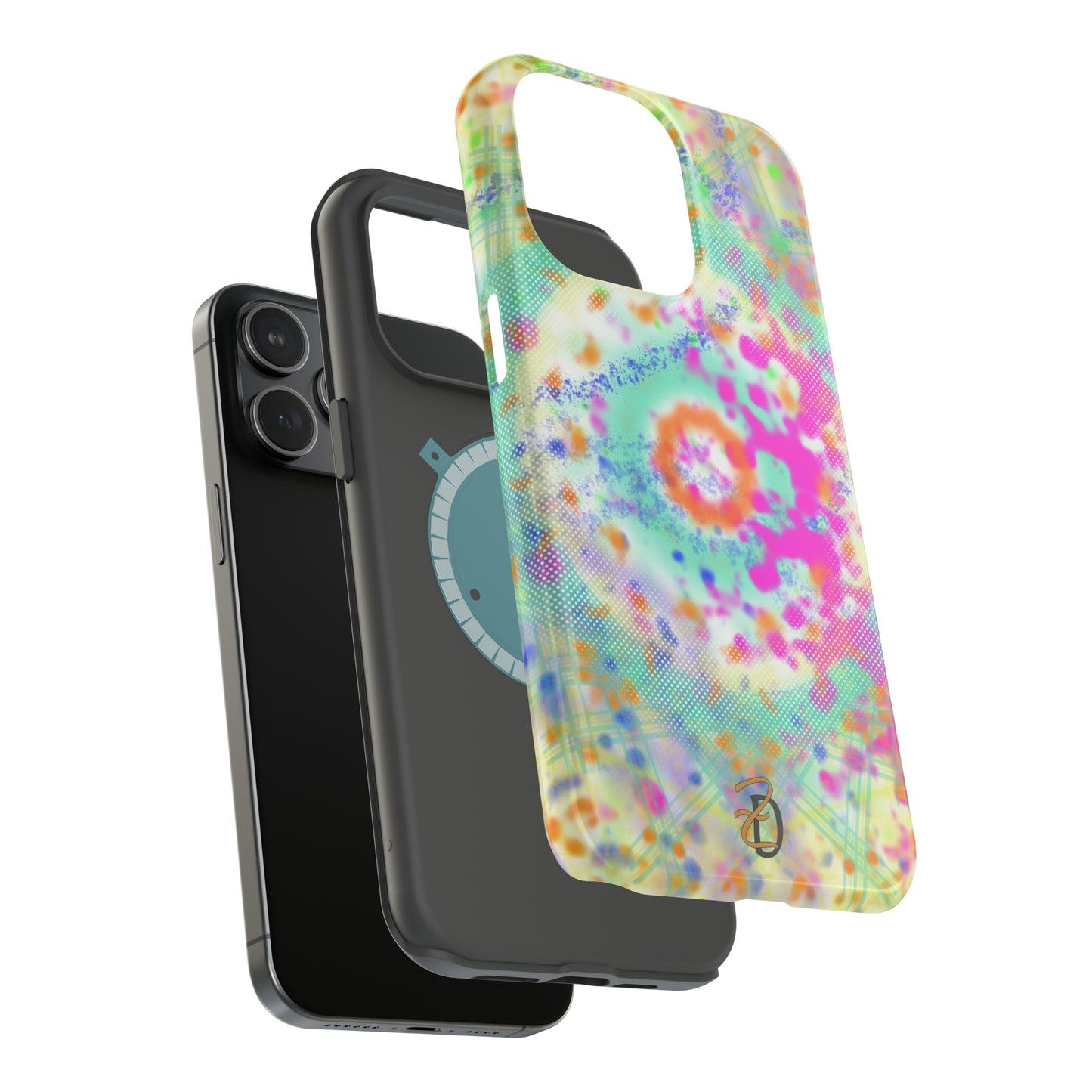 MagSafe Tough Cases - Digital Dye Splat Design 7710