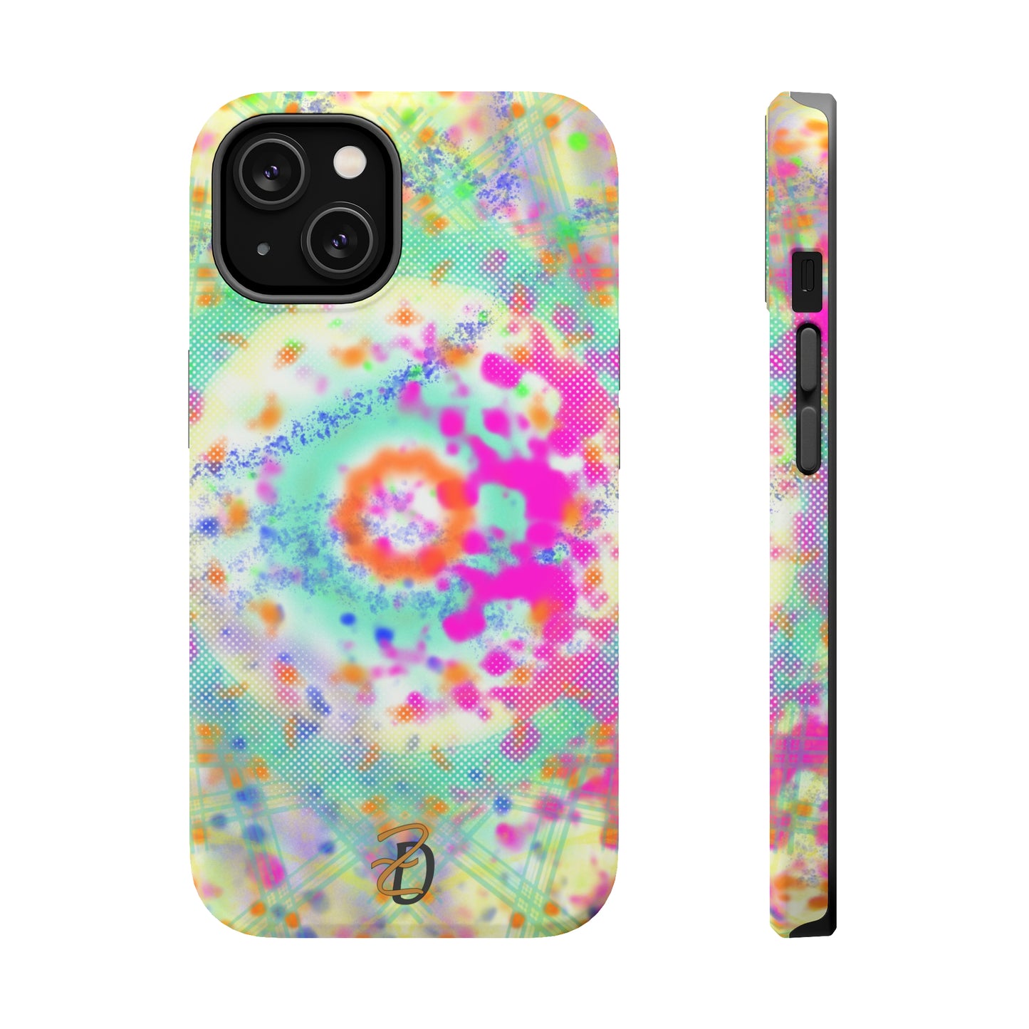 MagSafe Tough Cases - Digital Dye Splat Design 7710