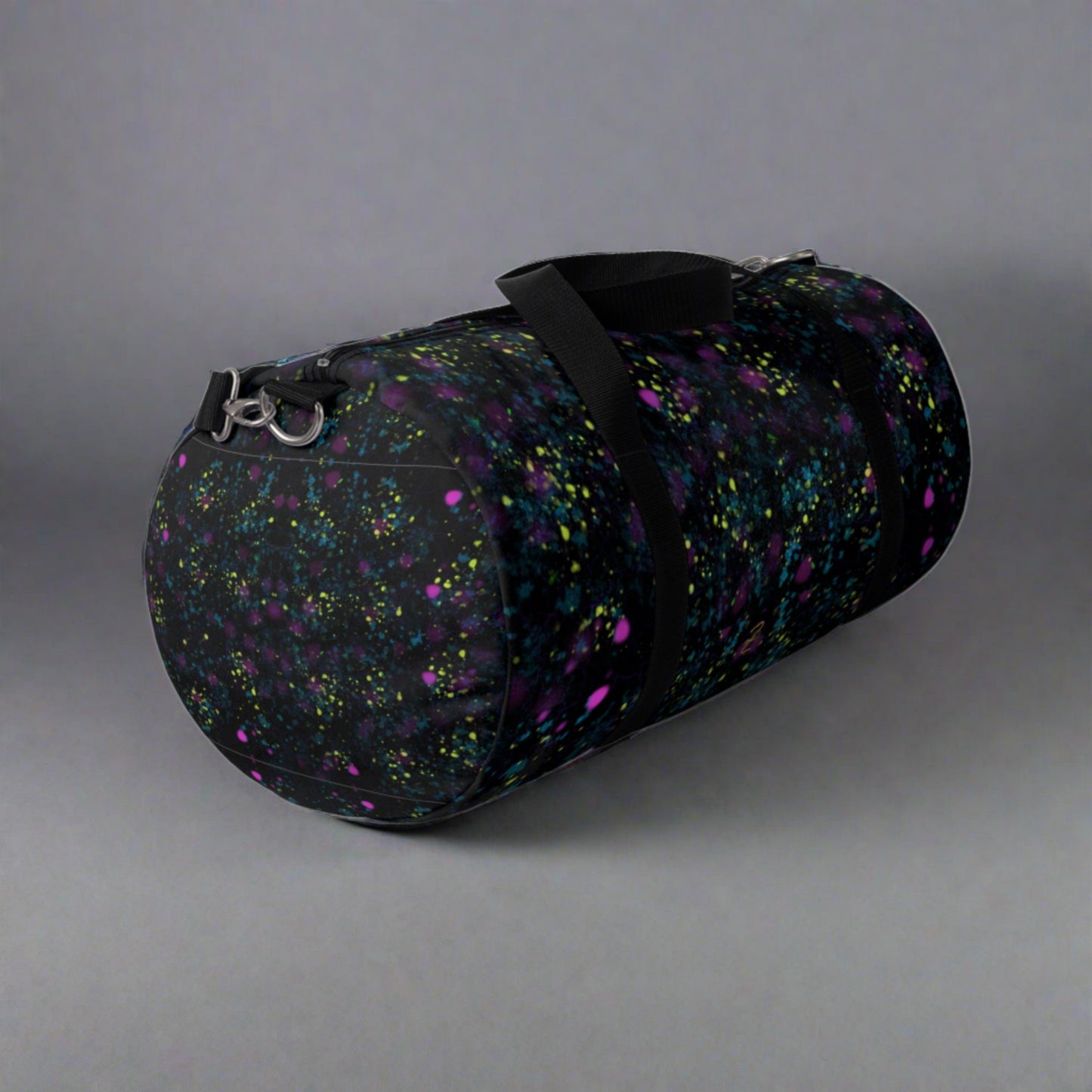 Digital Dark Splatter Duffel Bag - Design 7703