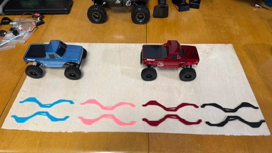 3D Printed Frame Rails for Redcat Ascent-32