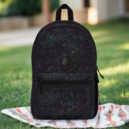 Light Backpack - Digital Dark Chaos Design 7711