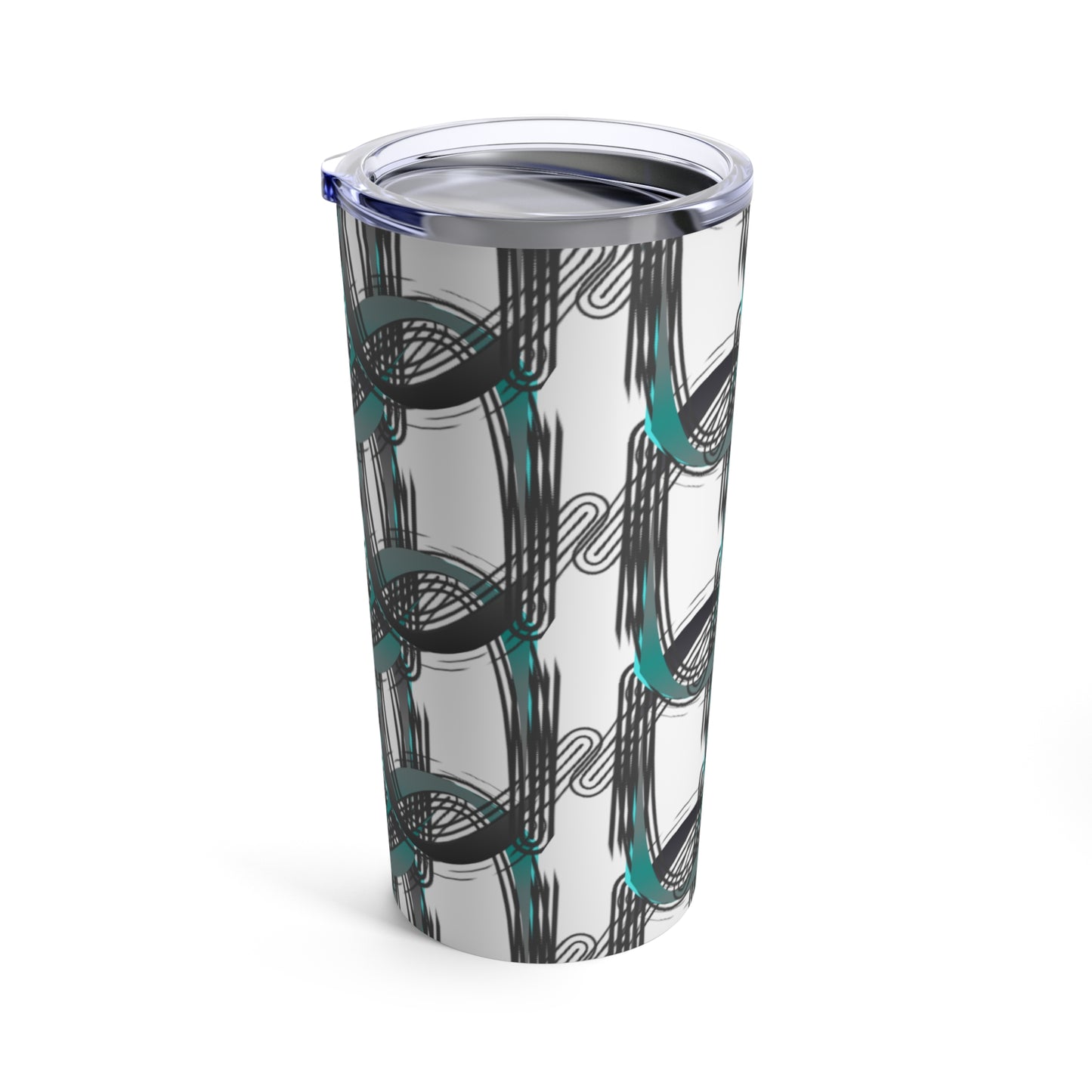 20oz Tumbler - Digital Hoop Linked Design 7707