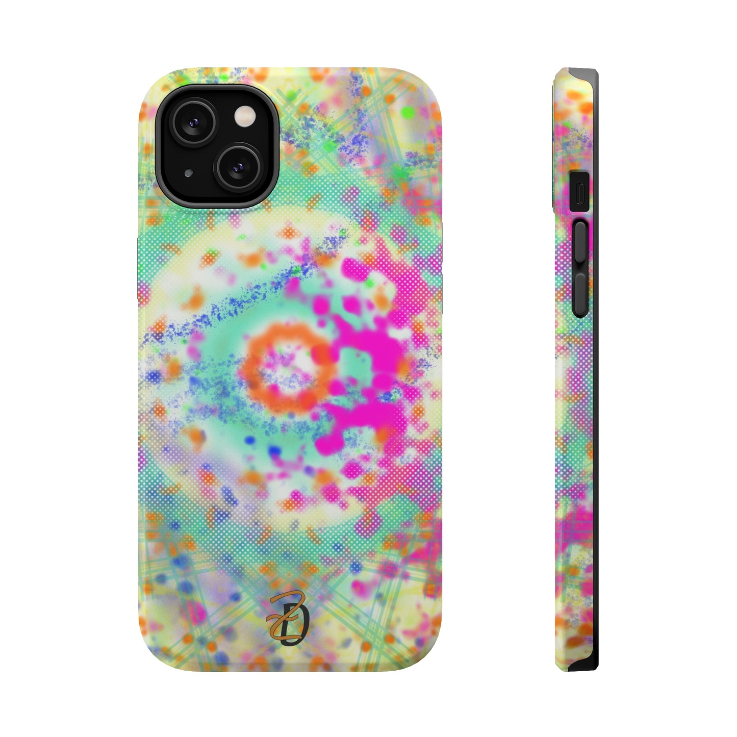 MagSafe Tough Cases - Digital Dye Splat Design 7710