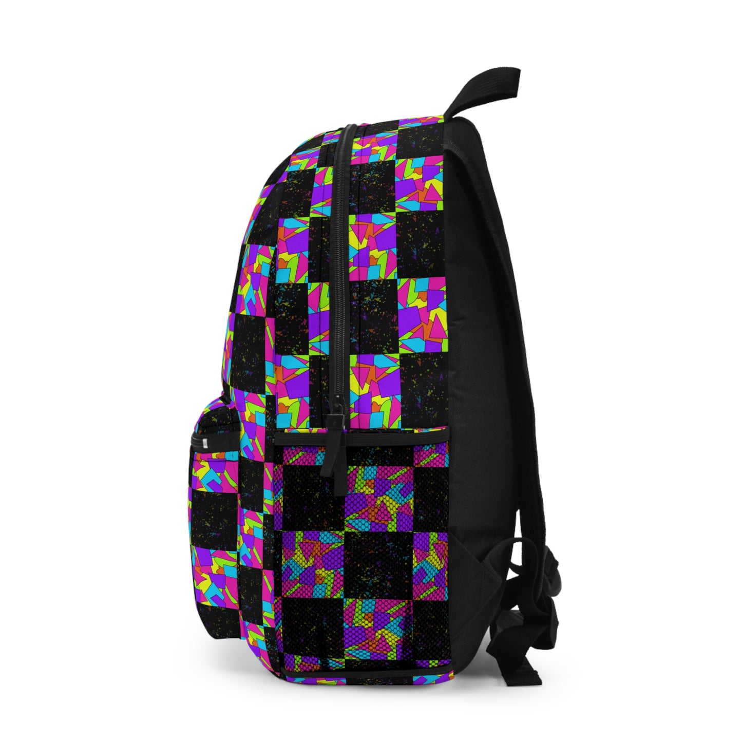 Light Backpack - Dark Neon Sprinkles Design 7714