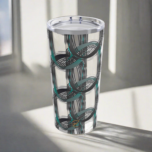 20oz Tumbler - Digital Hoop Linked Design 7707