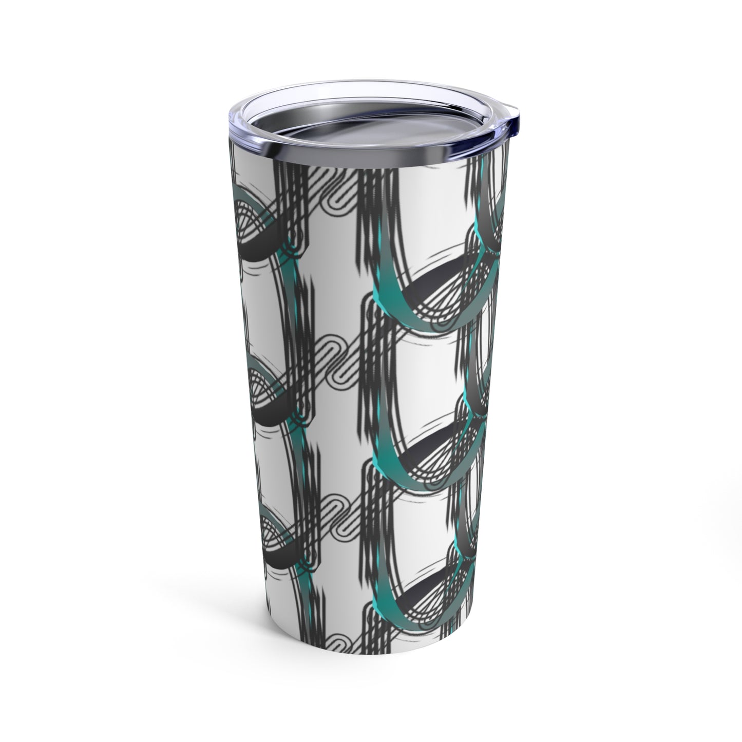 20oz Tumbler - Digital Hoop Linked Design 7707