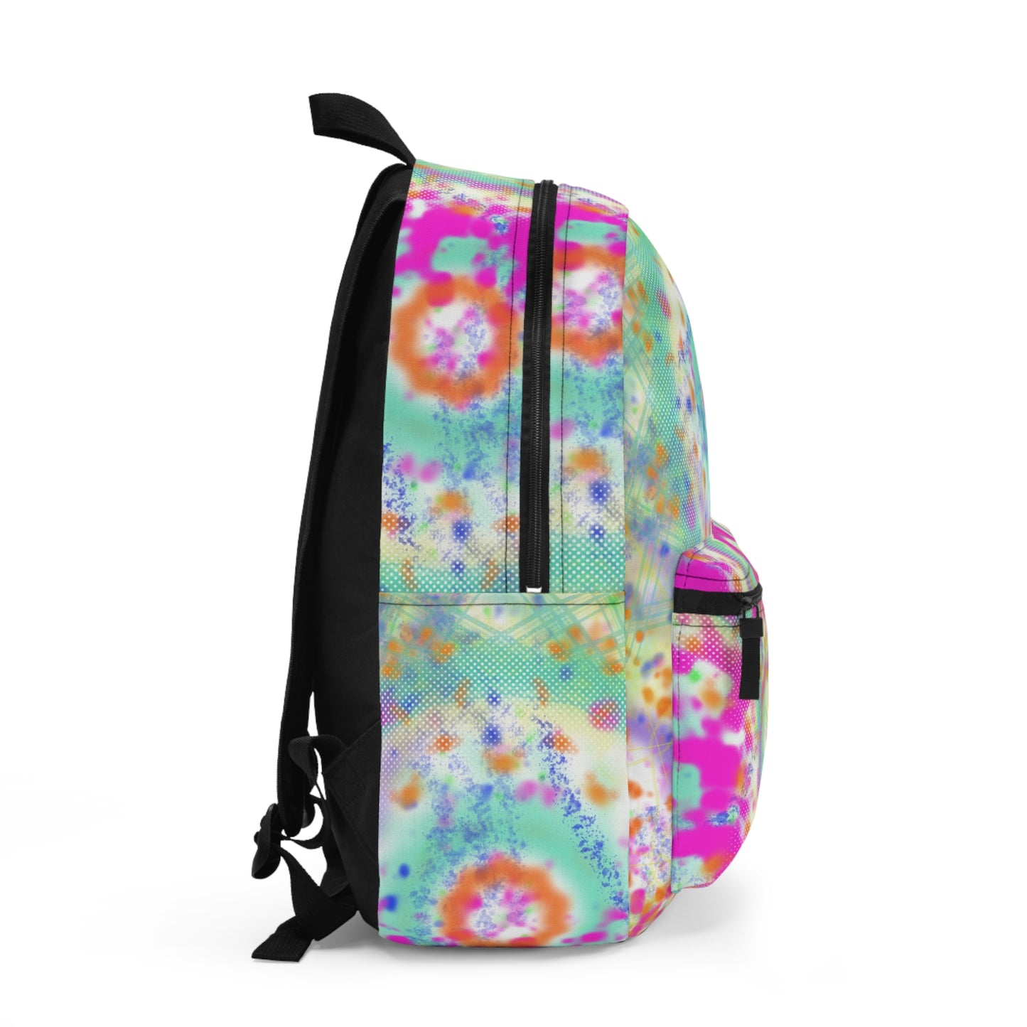 Light Backpack - Digital Dye Splat Design 7710