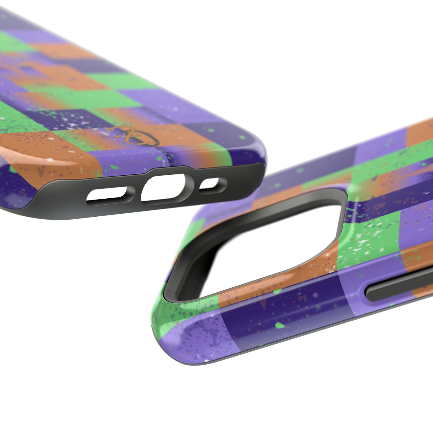 MagSafe Tough Cases - Purple Star Splat Design 7705