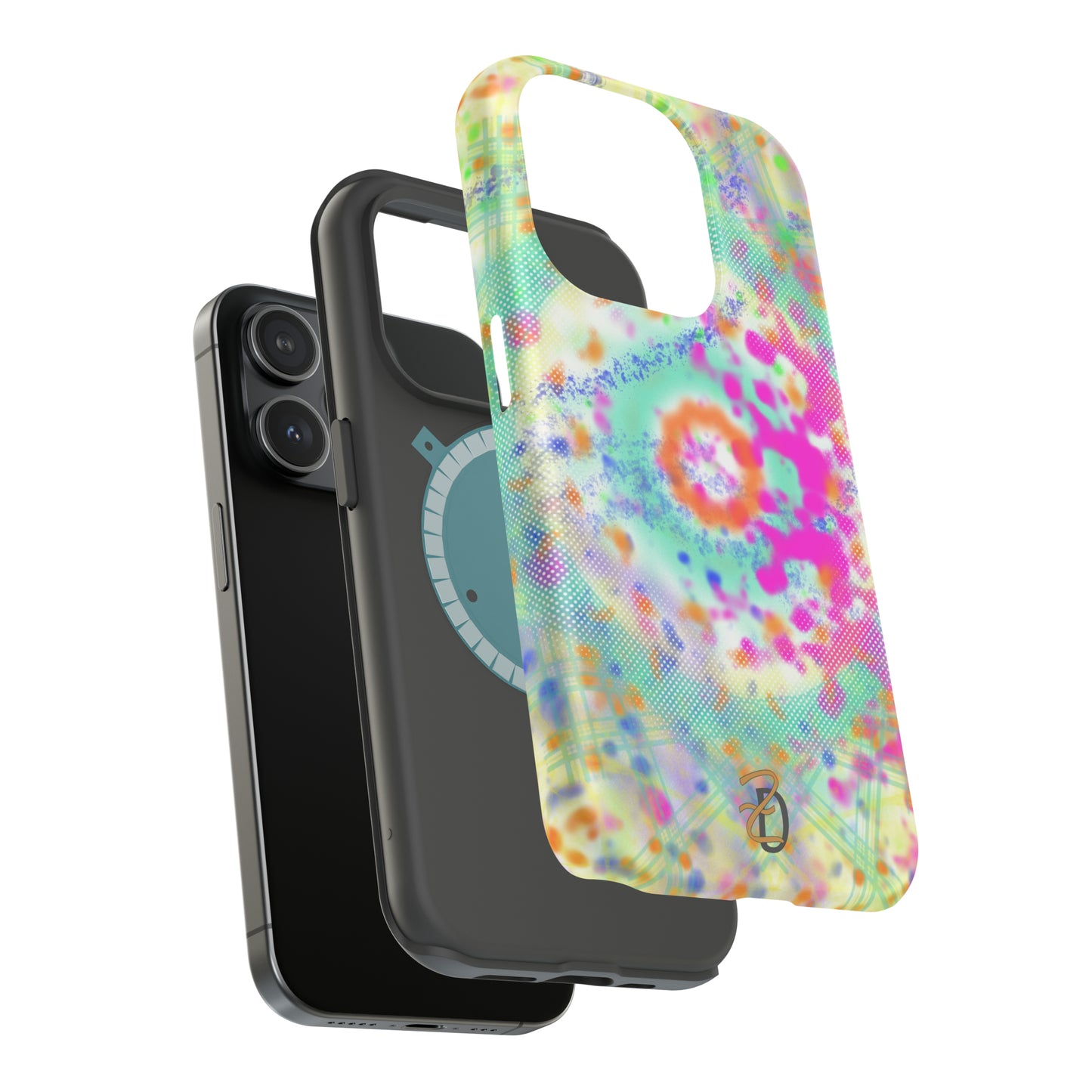 MagSafe Tough Cases - Digital Dye Splat Design 7710