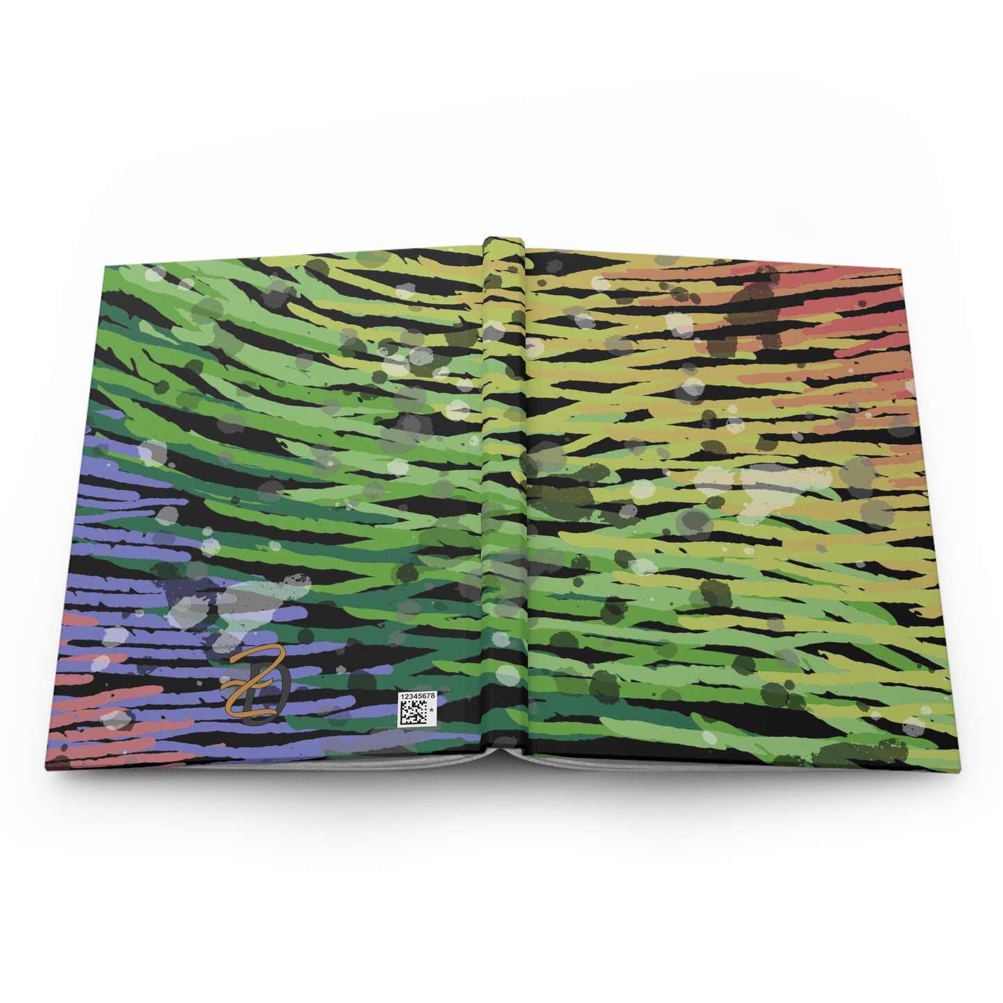 Nighttime Rainbow Hardcover Journal - Design 7717