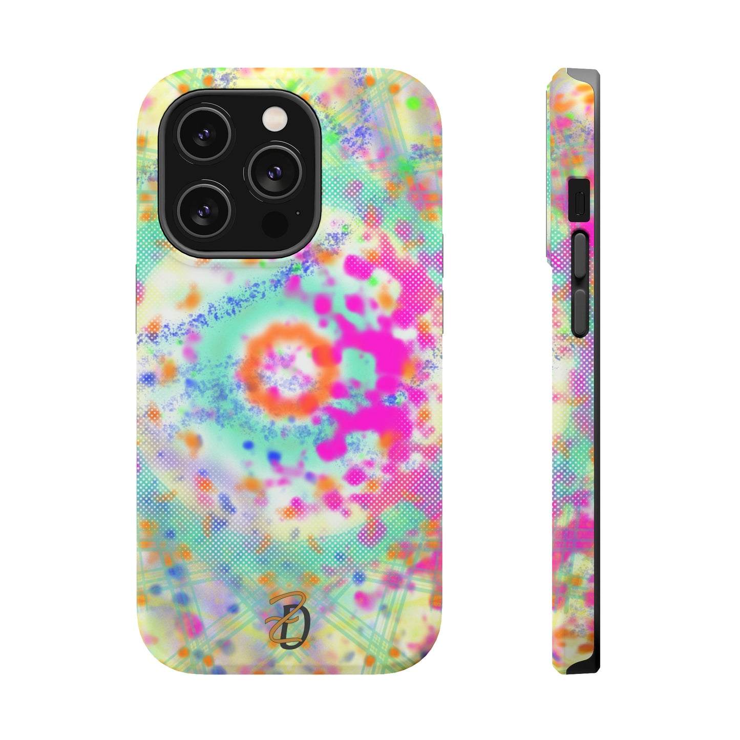 MagSafe Tough Cases - Digital Dye Splat Design 7710