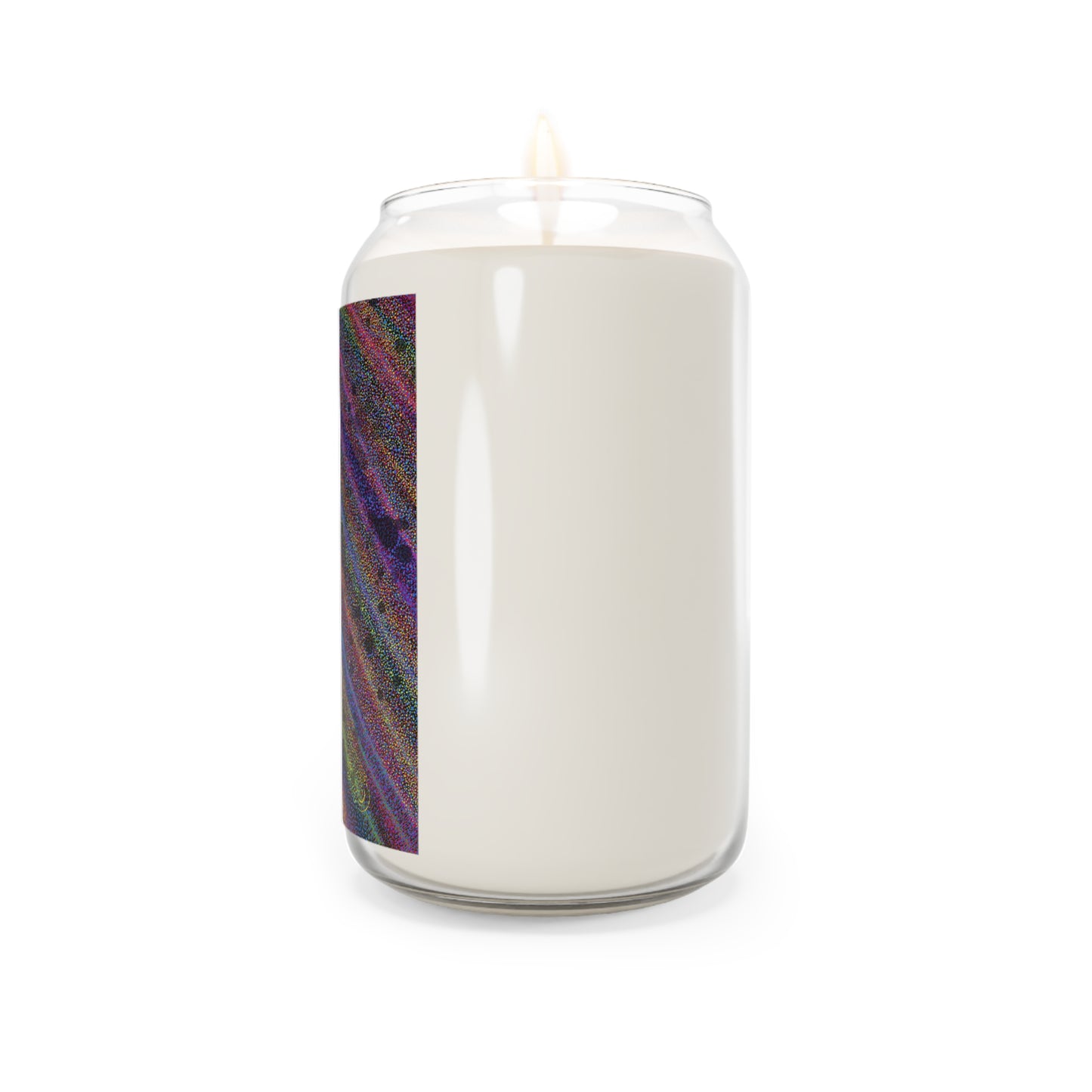 Static Rainbow Scented Candle 13.75oz - Design 7718