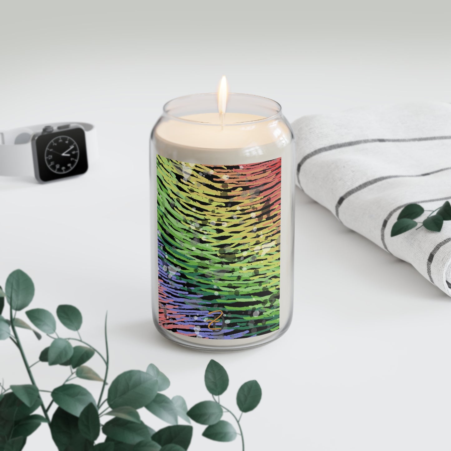 Nighttime Rainbow Scented Candle 13.75oz - Design 7717