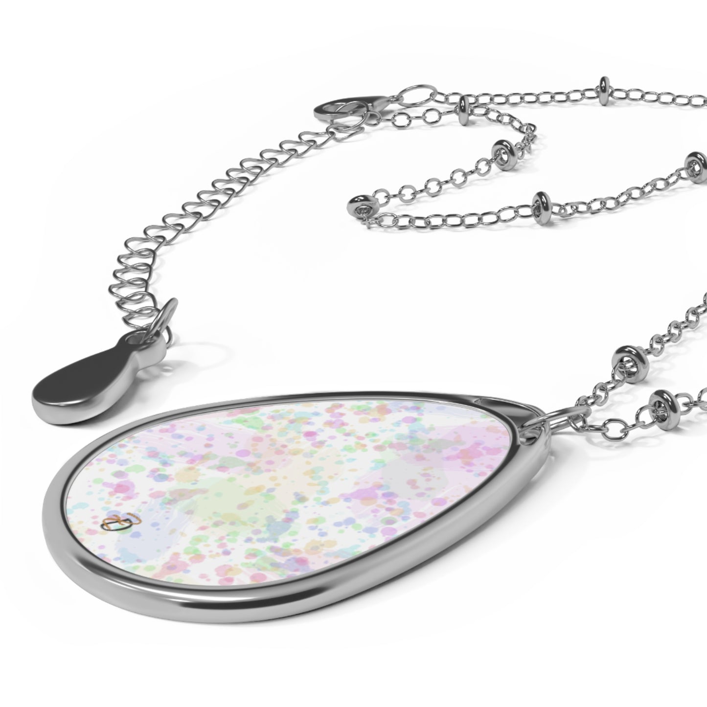 Spring Spots Oval Necklace - Design 7709