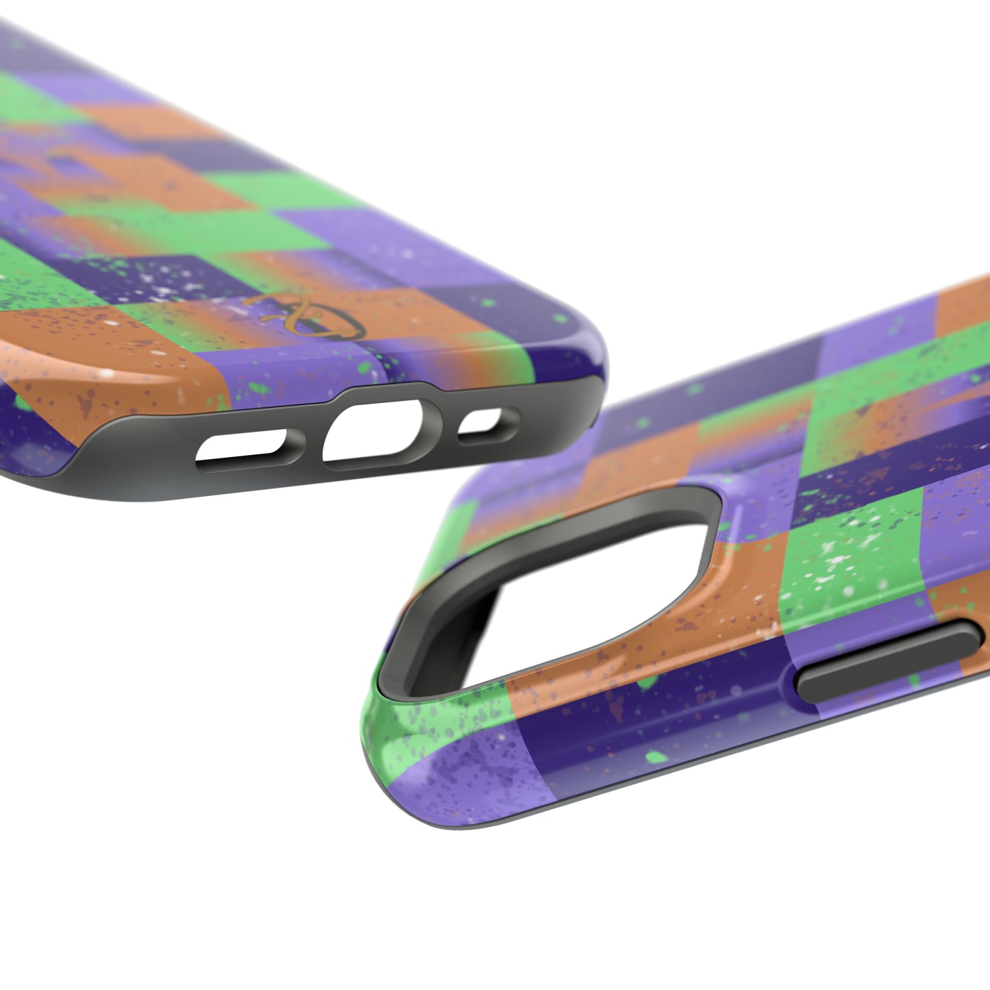 MagSafe Tough Cases - Purple Star Splat Design 7705