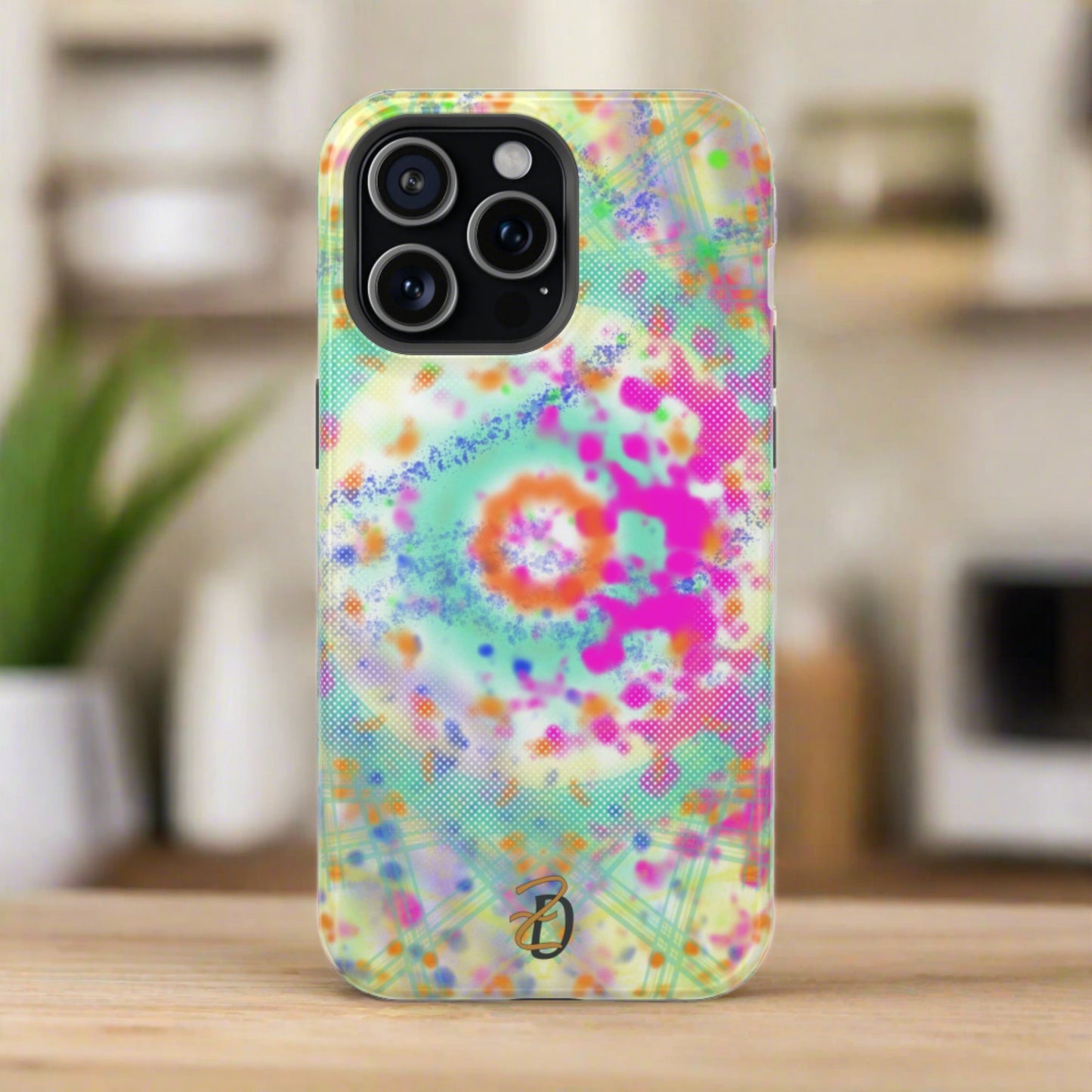 MagSafe Tough Cases - Digital Dye Splat Design 7710