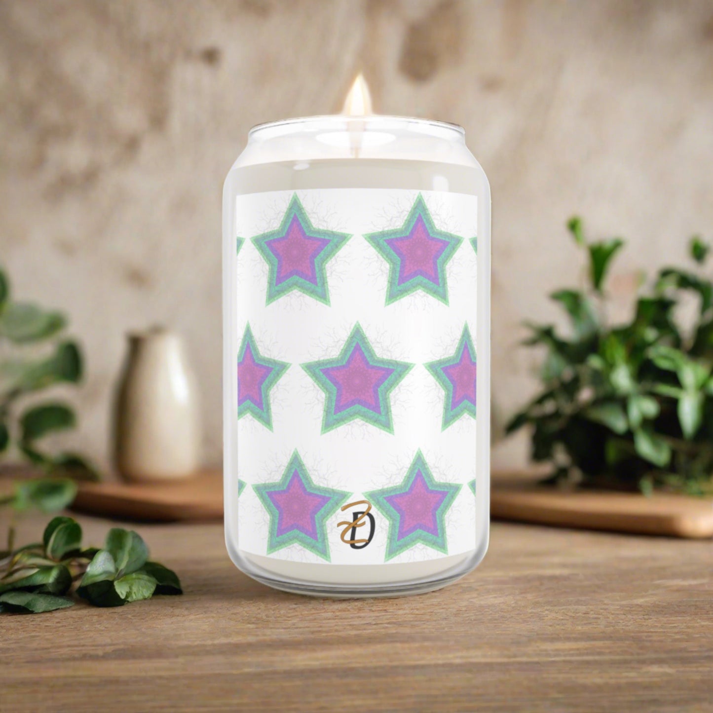 Lightening Star Scented Candle 13.75oz - Design 7701