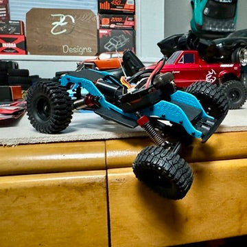 3D Printed Frame Rails for Redcat Ascent-32